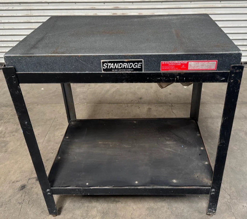 Standridge PRECISION Granite Table Surface Inspection Plate 36" x 24" x 5"