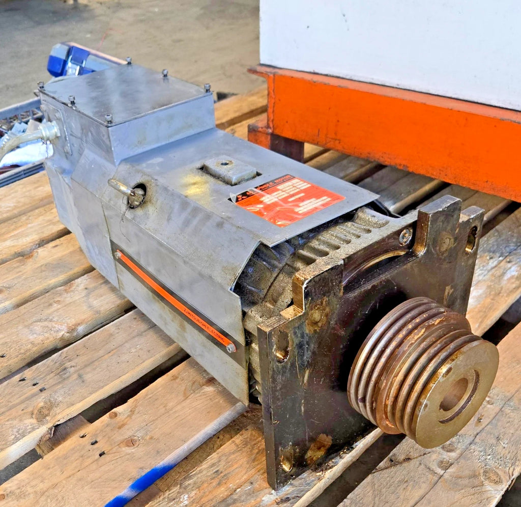 MITSUBISHI AC SPINDLE SERVO MOTOR AC CNC SJ-7.5A CLASS F MAZAK 3PH INDUCTION