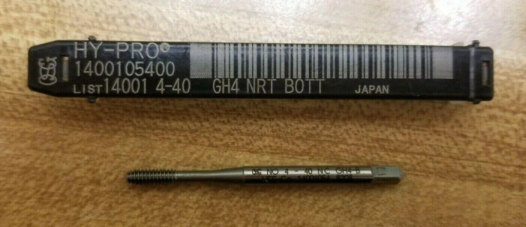 OSG HY-PRO 14001 4-40 NC GH4 NRT BOTT HSS 14001054 8203
