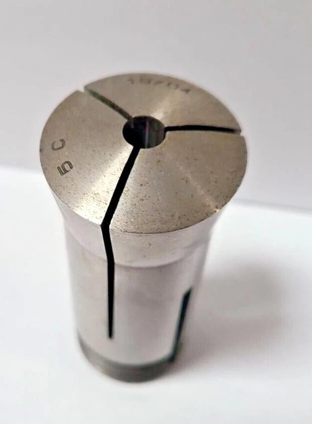 5C Lathe Collet Size 19/64 Free Shipping Chucker Machinist Tools