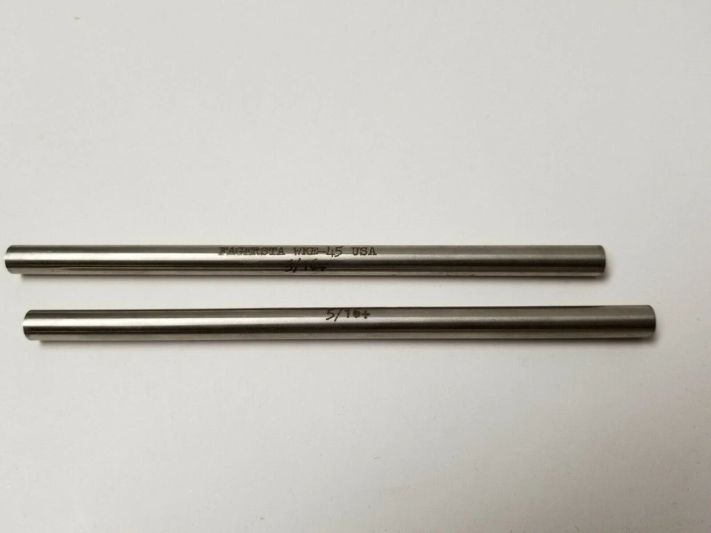 2 New Fagersta 5/16 dia x 6" Rod Lathe Tool Cutting HSS Bit Blank WKE-45 USA