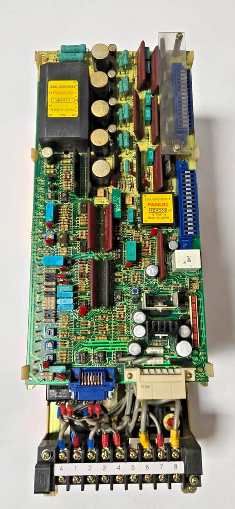 FANUC A06B-6047-H002 A06B6047H002 SERVO DRIVE SERVO AMPLIFIER DC CONTROLLER