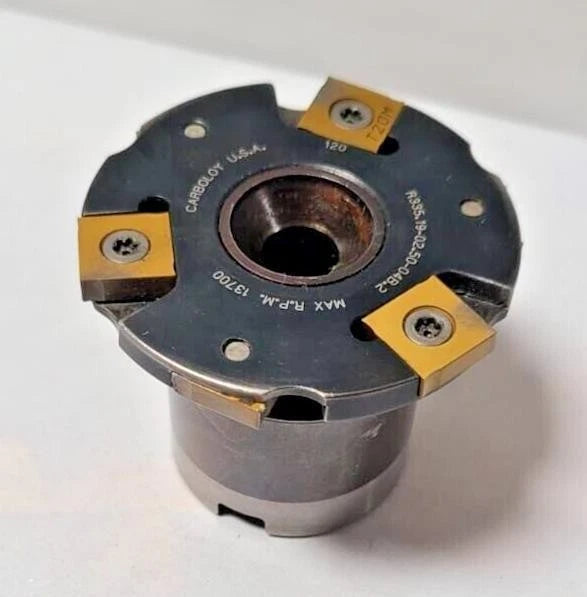 Carboloy FACE MILL 2-1/2" indexable Milling Cutter Carbide R335.19-02.50-04B.2