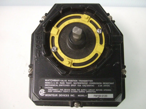 MONITEUR Devices Watchman FMYB-5120 Valve Position Transmitter Waterproof