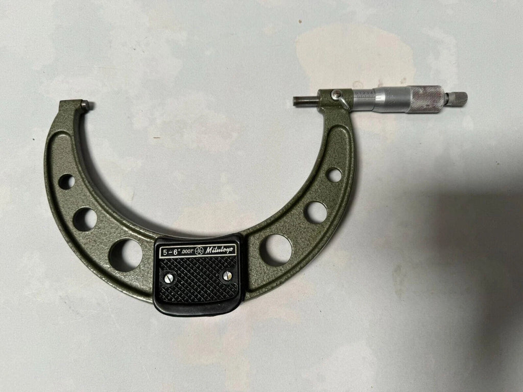 Mitutoyo 103-220 5" - 6" Outside Micrometer .0001" Made in Japan Free Shipping