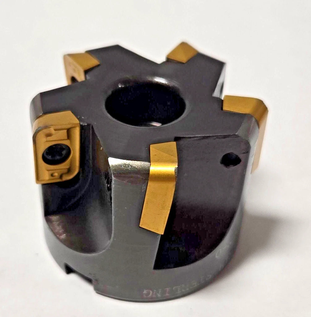 Teledyne Face Mill FSN-2PN-0 Tool Holder 2" Indexable Milling Cutter Carbide