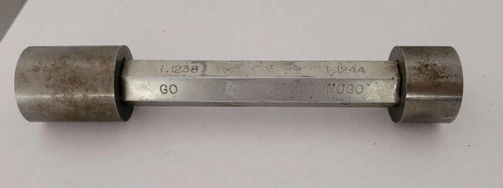 GO & NO GO Thread Plug Gage GO P.D. 1.1238 & NOGO P.D. 1.1244