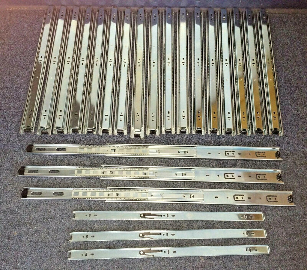 10 Pairs 22" Ball Bearing Full Extension Drawer Slides 100 lbs New