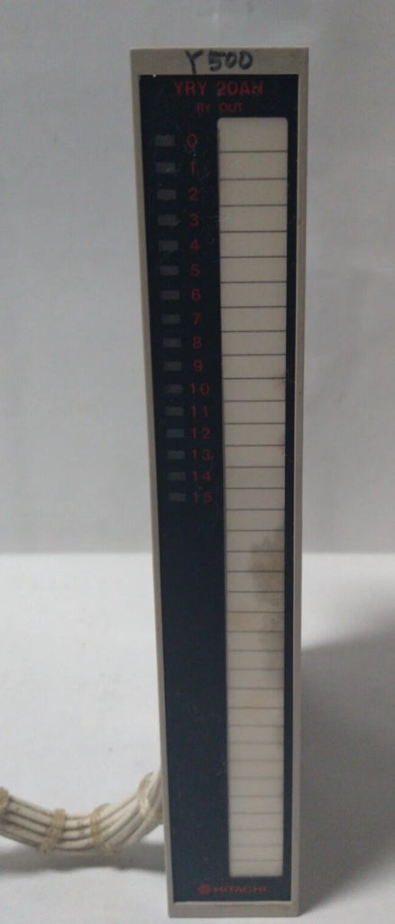 HITACHI YRY-20AH / YRY20AH H-Series Output Module 16PT AC/DC 240V 24V 2A Relay