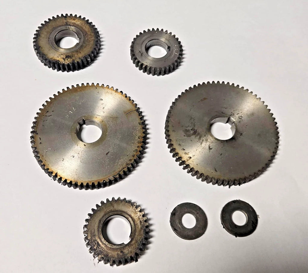 Lot of Gears For Voest Engine Lathe