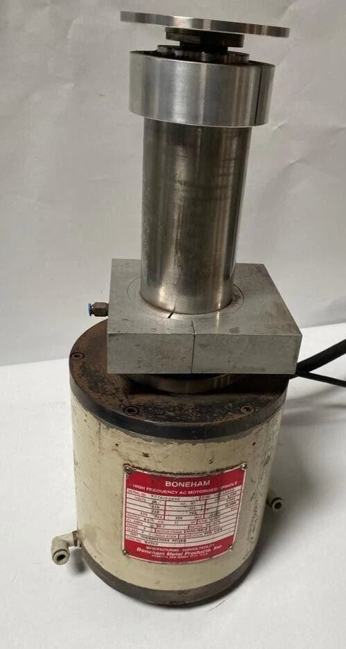 BONEHAM HIGH FREQUENCY AC SPINDLE MOTOR 15,000 RPM 11 HP
