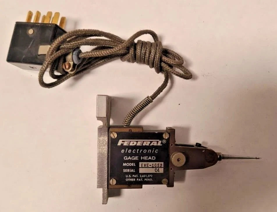 EHE-1052 MAHR FEDERAL EHE1052 ELECTRO-PROBE Electric GAGE HEAD