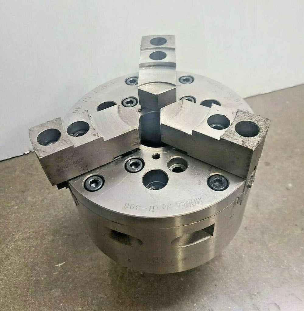 6-1/2" Diameter 3 Jaw Lathe Chuck H-306