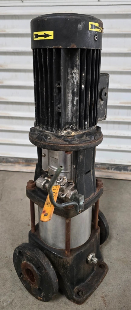 GRUNDFOS CR5-5 U-FGJ Motor Driven Pump CR55UFGJ 1.5 HP 3450 RPM