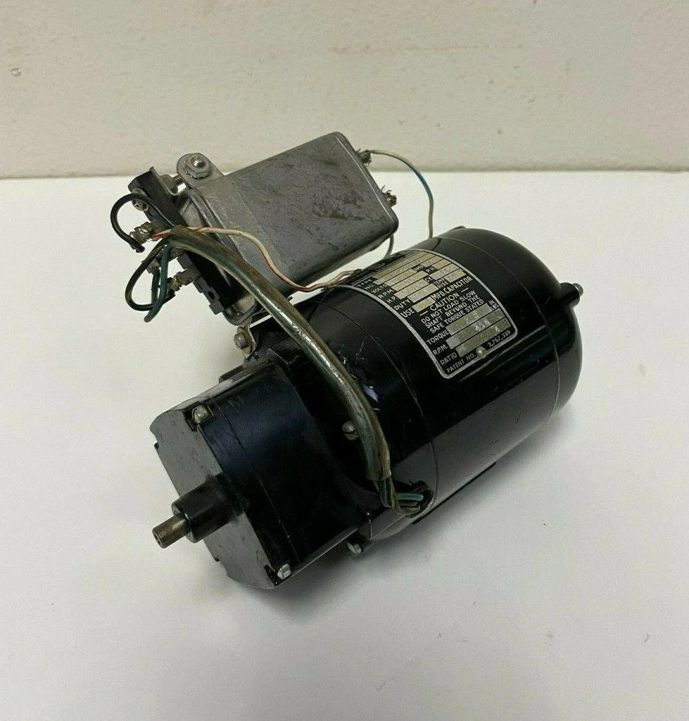 Bodine Electric NCH-13RM Torque Motor 115 AC V 1PH 1800 RPM