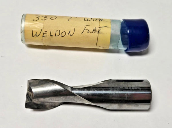 Ultra Tool 330 1" Tool Brand New Solid Carbide End Mill USA 2 Flutes