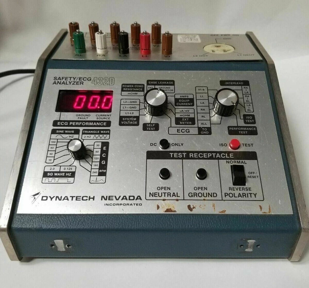DNI DYNATECH Nevada 432D Safety ECG Analyzer