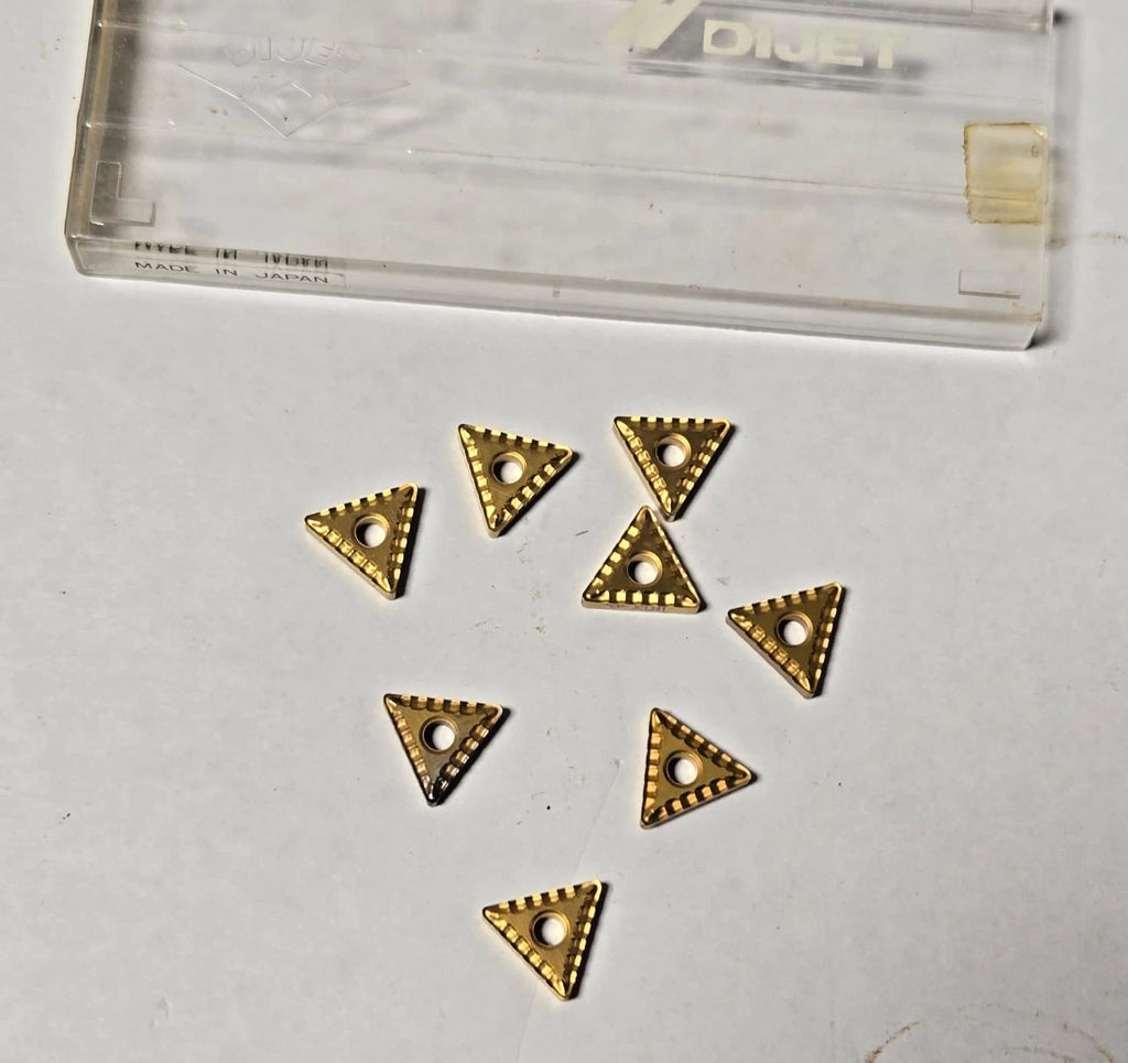Dijet TNMG 322 UR JC1341 Lathe Carbide Inserts 8 Pcs New