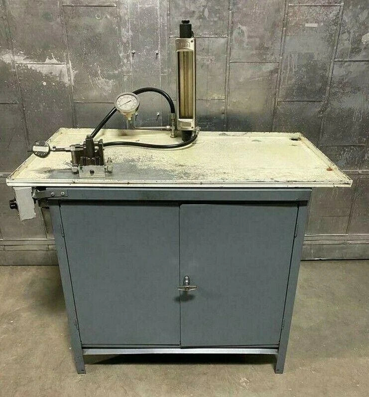 3,000 PSI Hydraulic Test Unit Dayton 5 Gallon Power Unit Tank 6Z151 Pump 5W031