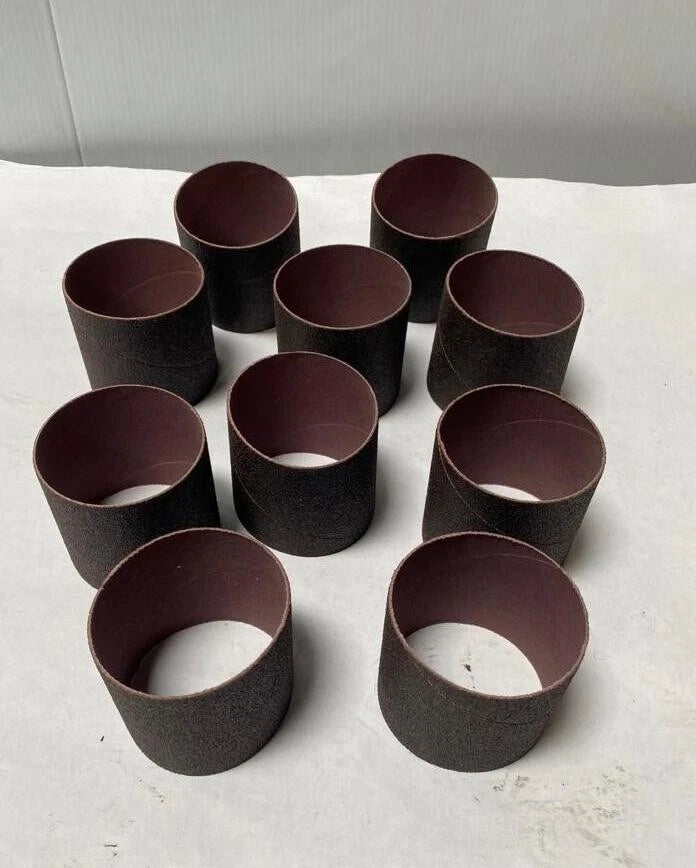 10 Pcs 3M Evenrun Bands 241D - 3"D x 3" grade P60x 40175