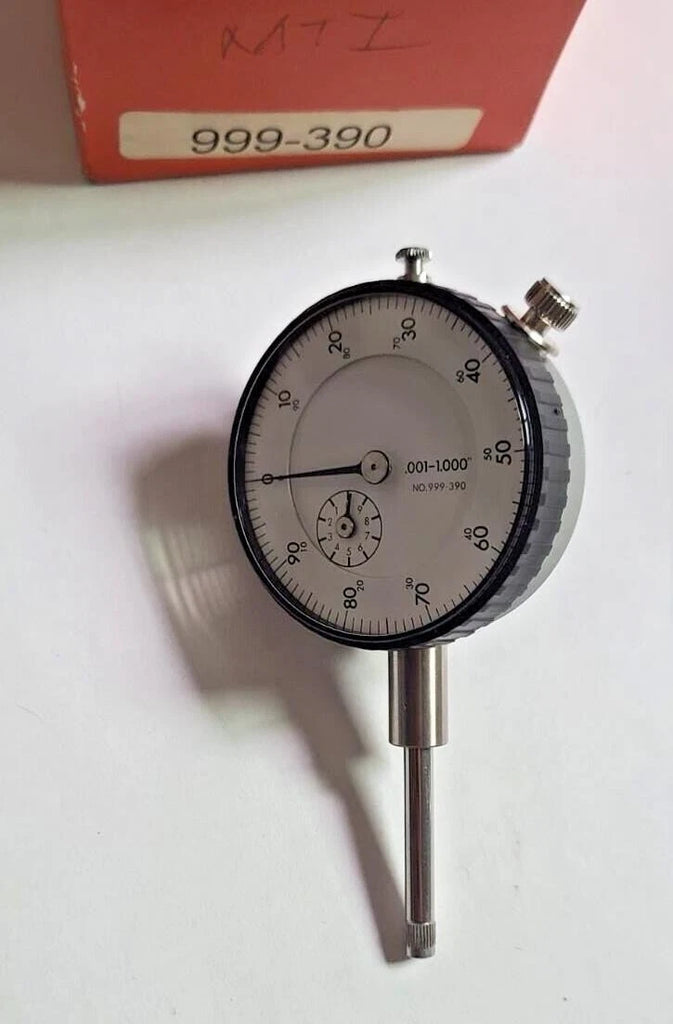 MITUTOYO DIAL Test INDICATOR 999-390 .001 - 1.000" Range