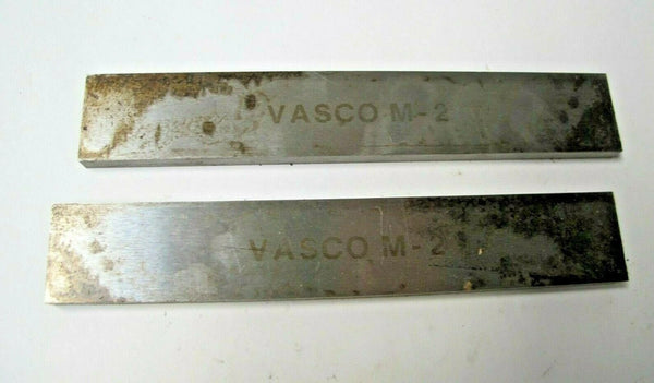 VASCO M-2 1/4" x 6" Square Lathe Tool Cutting HSS Bits Brand New Lot of 2