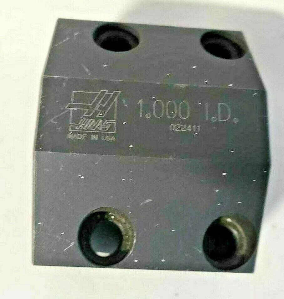 Haas 1.000" Boring Bar Holder 1" ID CNC Lathe Tool Block