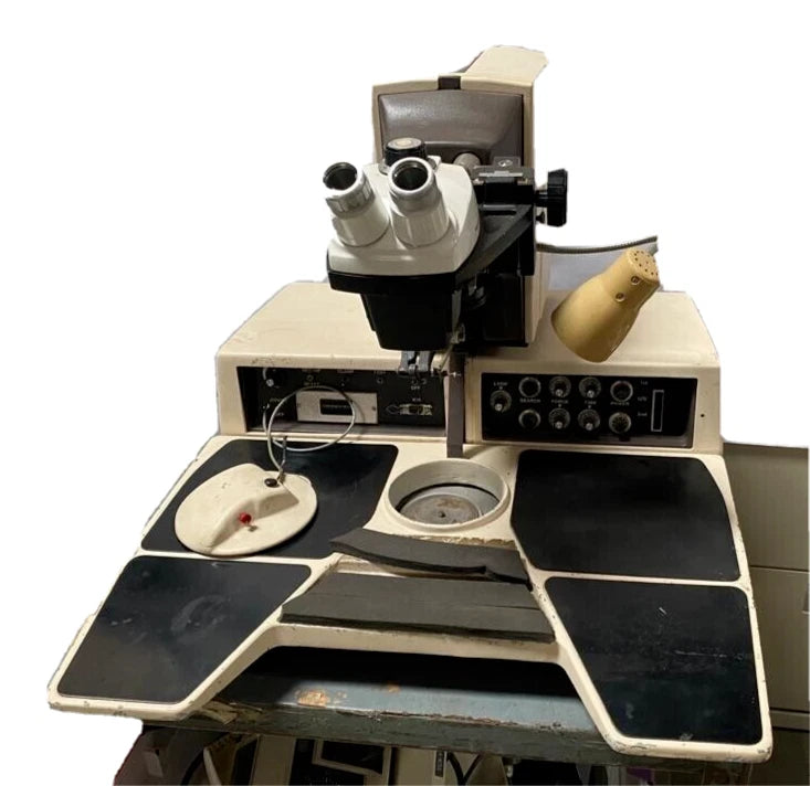 Kulicke & Soffa K&S 4123 Wire Wedge Bonder With Bausch & Lomb Microscope Head