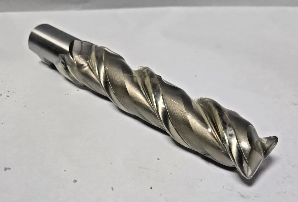 YG 19195, 1-1/4"x 1-1/4"x 6"x 8-1/2" Machinist Tool HSS End Mill 2 Flutes YG1