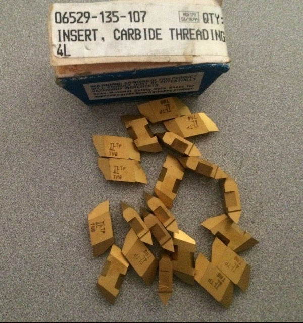 TGI USA TLTP 4L TN6 Lathe Grooving Carbide Inserts 20 Pcs Gold