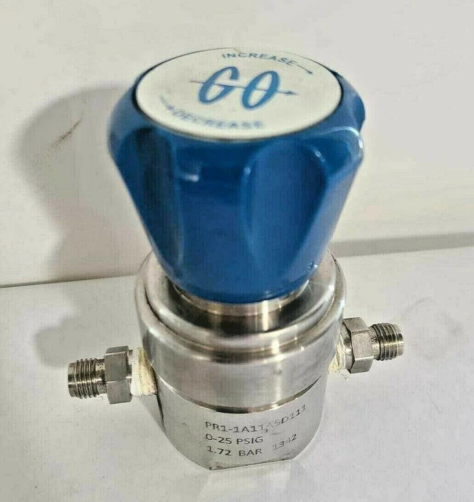 GO REGULATOR PR1-1A11A5D111 3600 PSIG, 248 BAR PRESSURE REGULATOR USA Made