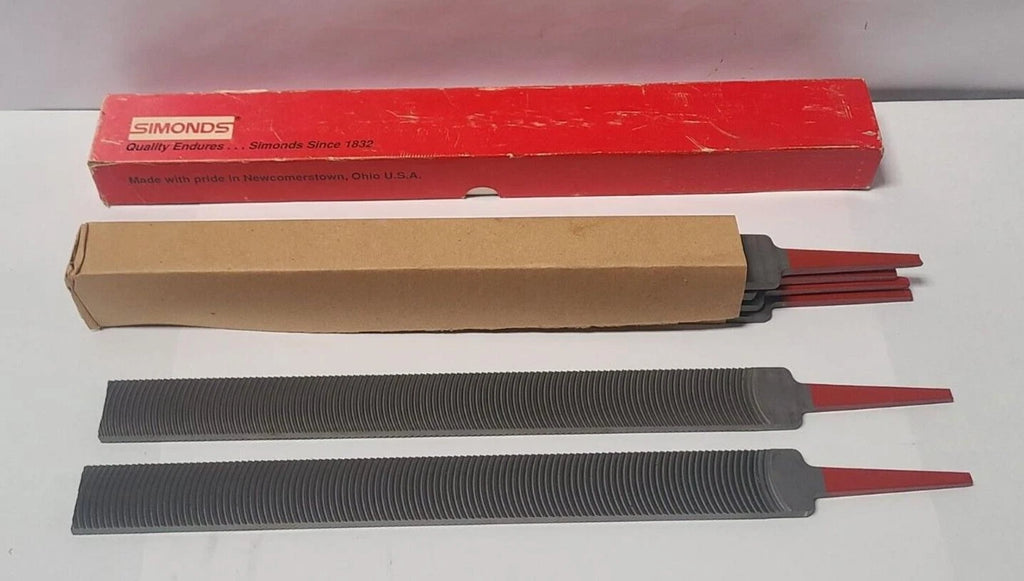 6 Pcs Simonds 14” Flat File 81-130000 New Vixen USA