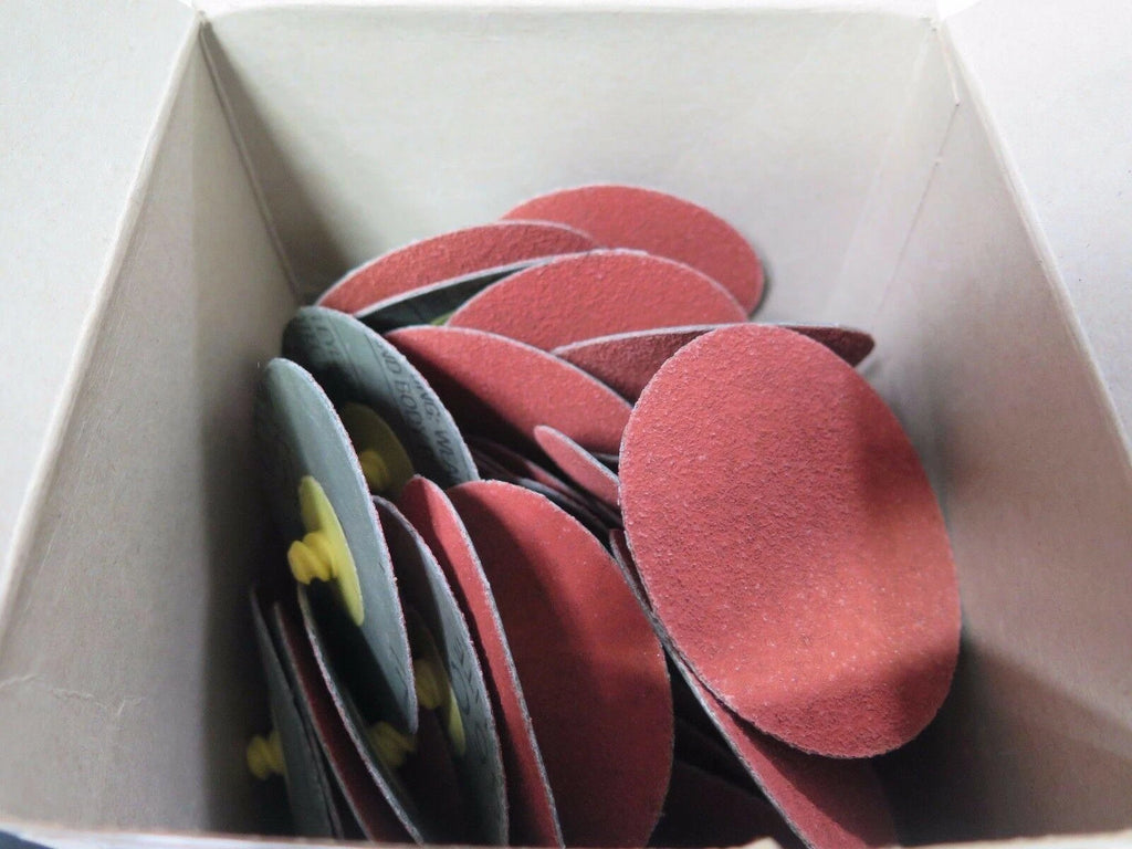 3M Roloc 3" Regalite Fibre Disc 785C 85886 Qty 50 Grade 80 M/S Brand New