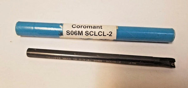 SANDVIK Coromant Boring Bar S06M SCLCL-2 USA A7M Carbide Inserts Tools New