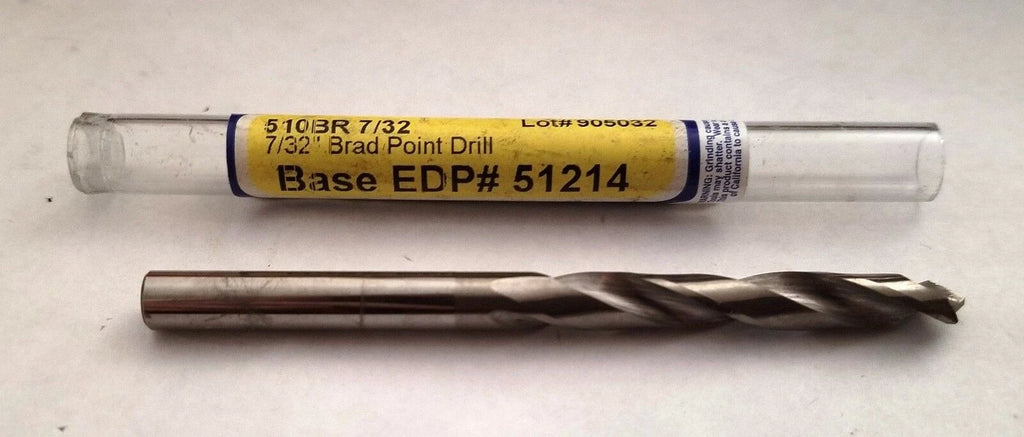 Ultra Tool 510 BR 7/32 Brad Point Drill Base EDP #51214 Lot # 905032 Carbide USA