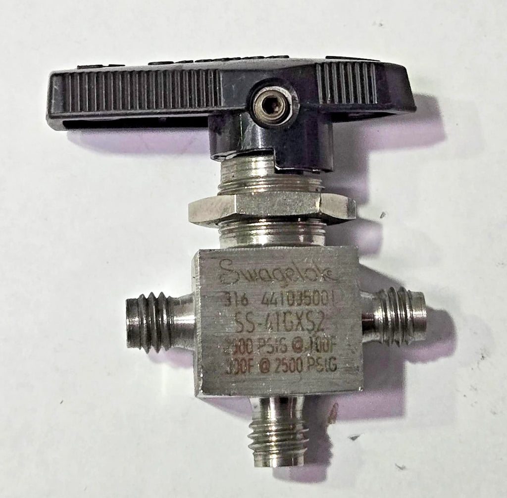 Swagelok SS-41GXS2 Ball Valve 2500 PSIG Stainless Steel 100 F 300 F 316
