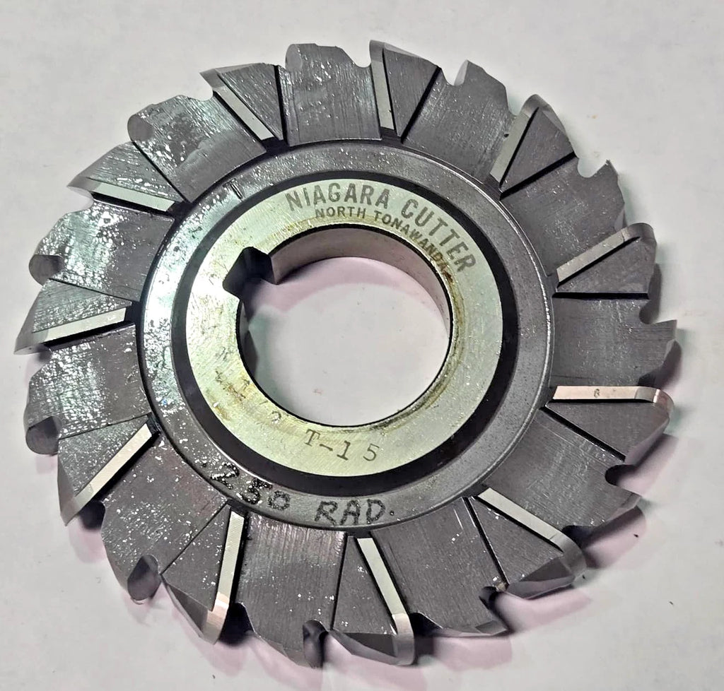 Niagara Milling Cutter 4" x 1/2 HIGH SPEED STEEL HSS resharpened