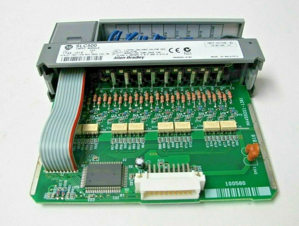 AB Allen Bradley SLC 500 Input Module 1746-IB16 Ser C
