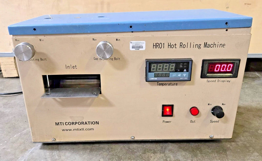 MTI CORPORATION Hot Rolling Machine HR01 Electric