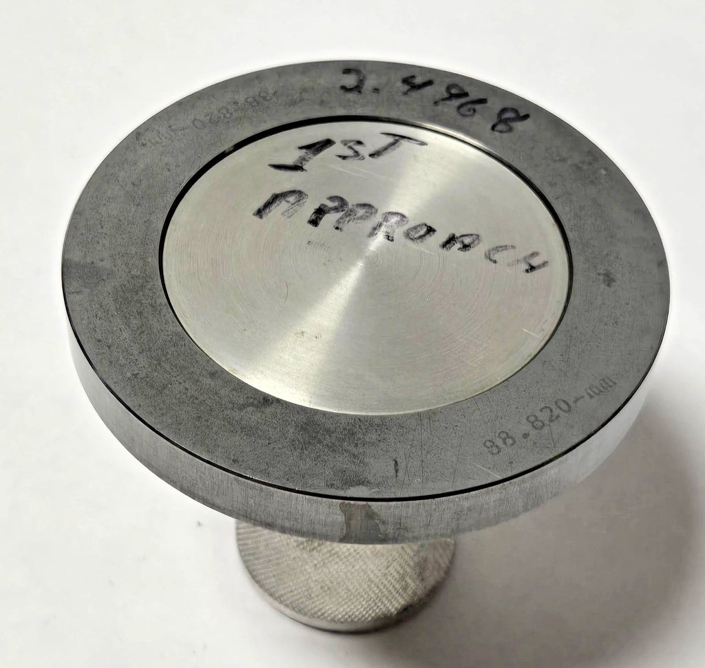 Tungsten Carbide Plug Gage 3.5" Inspection Measurement