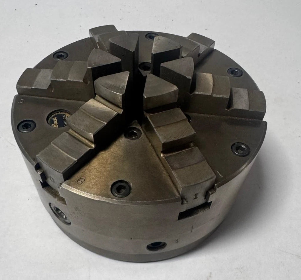 Buck 6" Dia Lathe Chuck 6 Jaw CNC