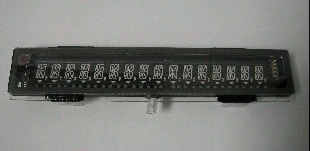 Noritake Itron FG1612B2 5BB Japan 7" x 1" VFD Vacuum Fluorescent Display New