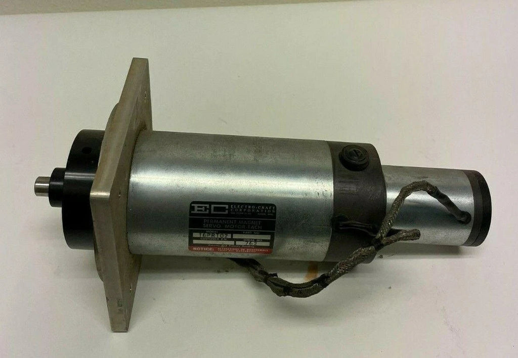 EC ELECTRO CRAFT SERVO MOTOR 16PRT02 Permanent Magnet motor-tach