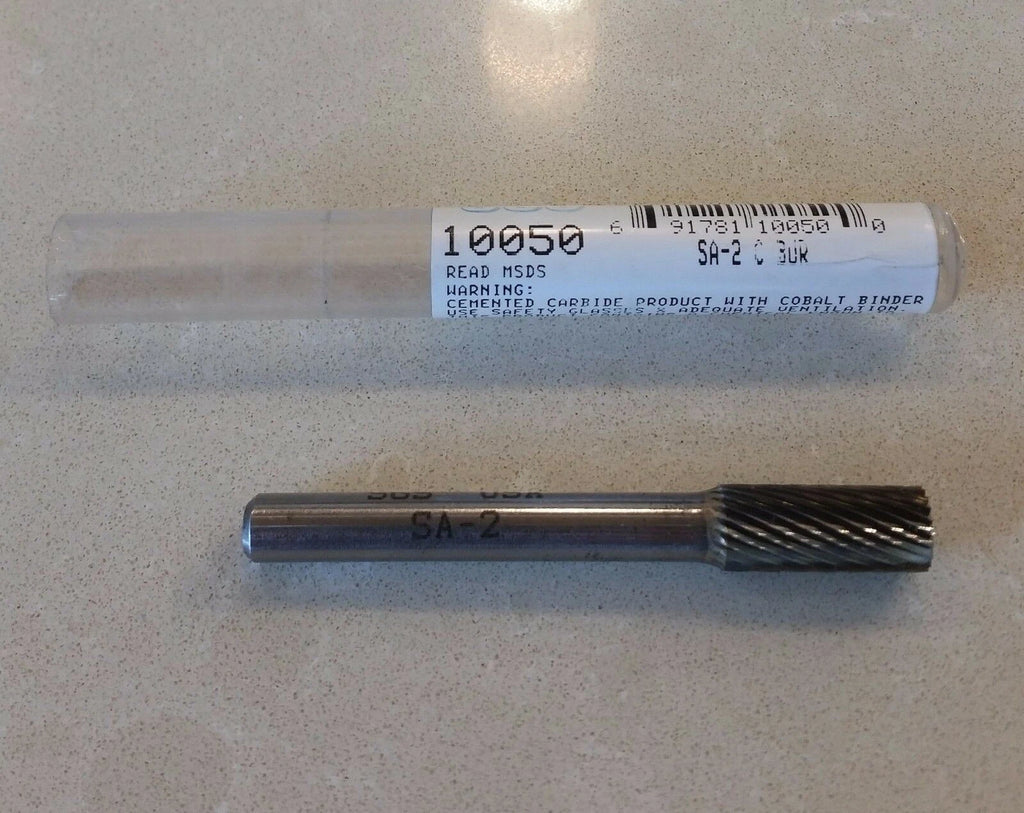 SGS Tool 10050 SA-2 C Bur 5/16 Diameter 1/4 Shank Made in USA