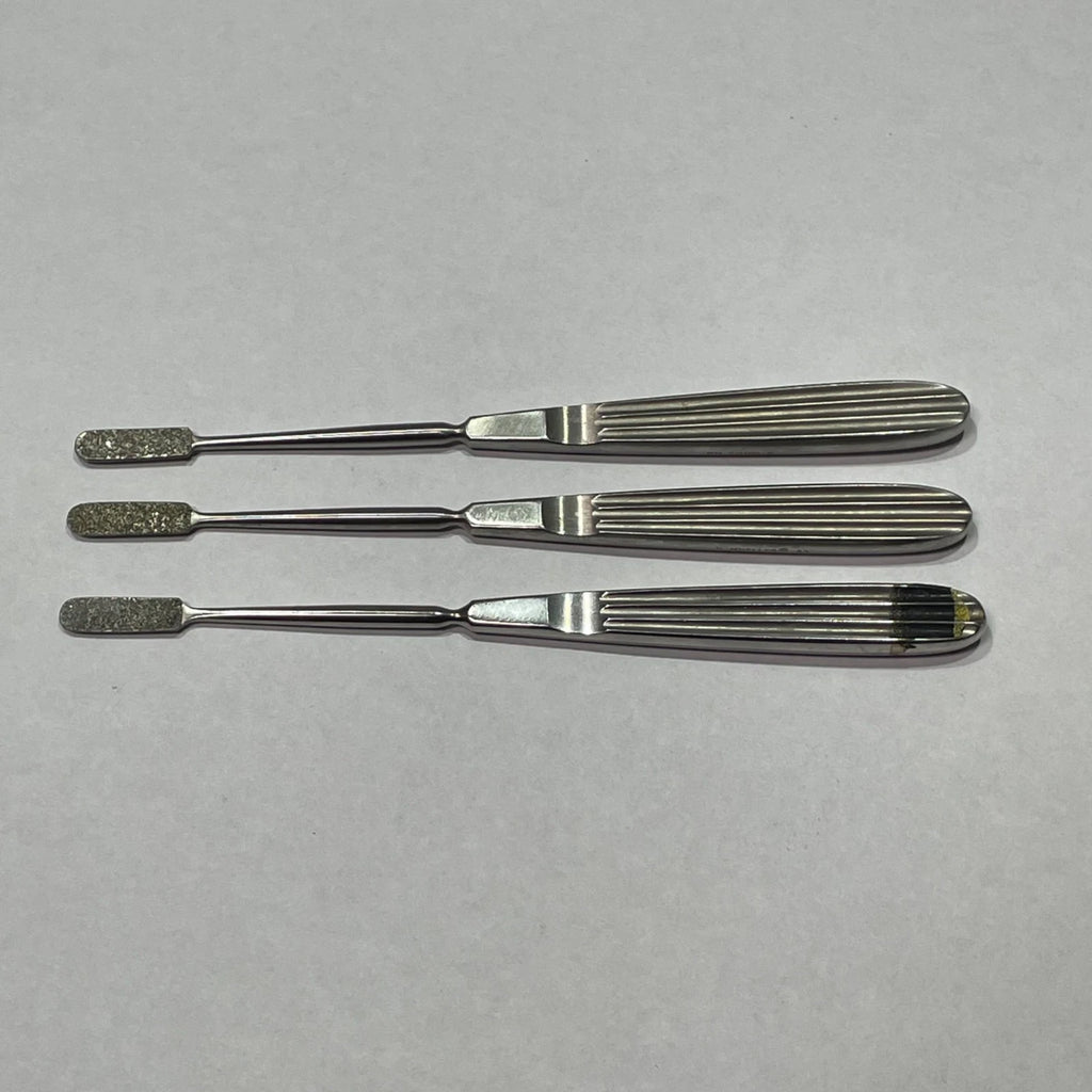 Lot of 3 Bone Rasp V. Mueller D4 RH 2000-5 C / A5 RH 2000-3 M / Unbranded M