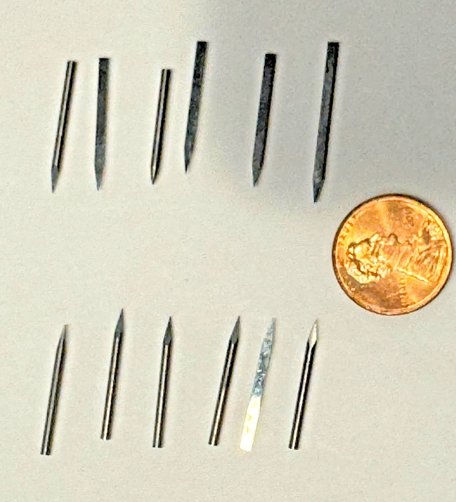 Solid Carbide Mini Engraving Router Watchmaker Jewelry Lathe Graver CNC 12 Bits