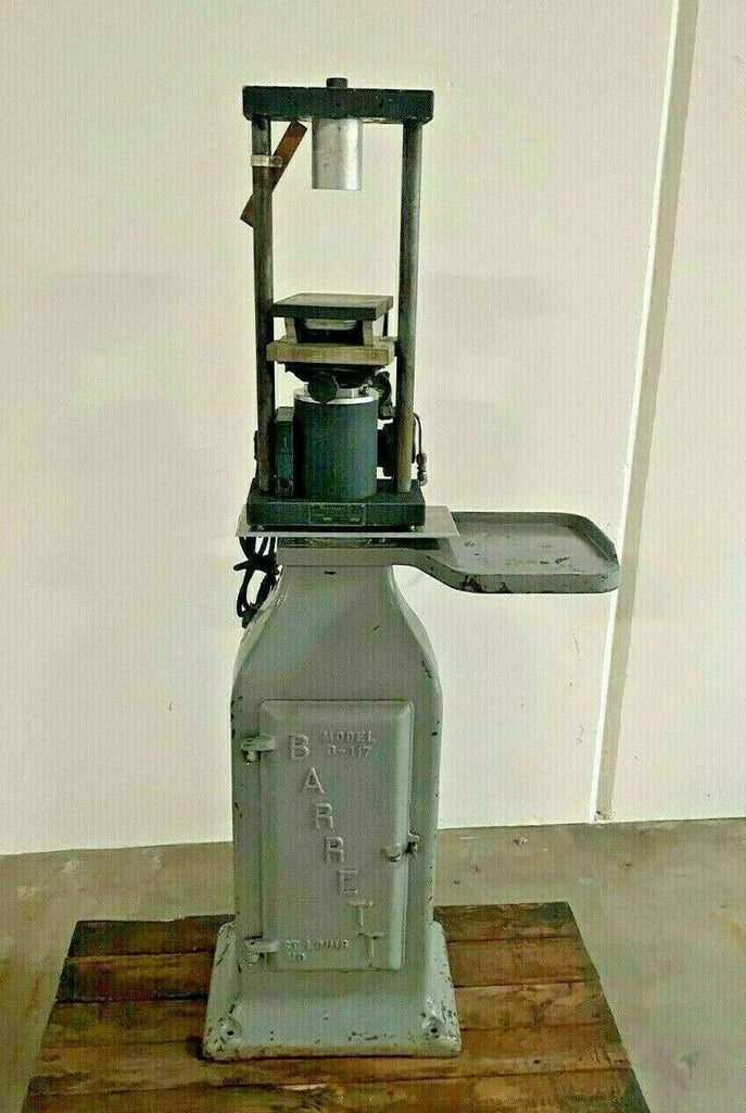 Barrett B-117 Single Phase Hydraulic Press Machine