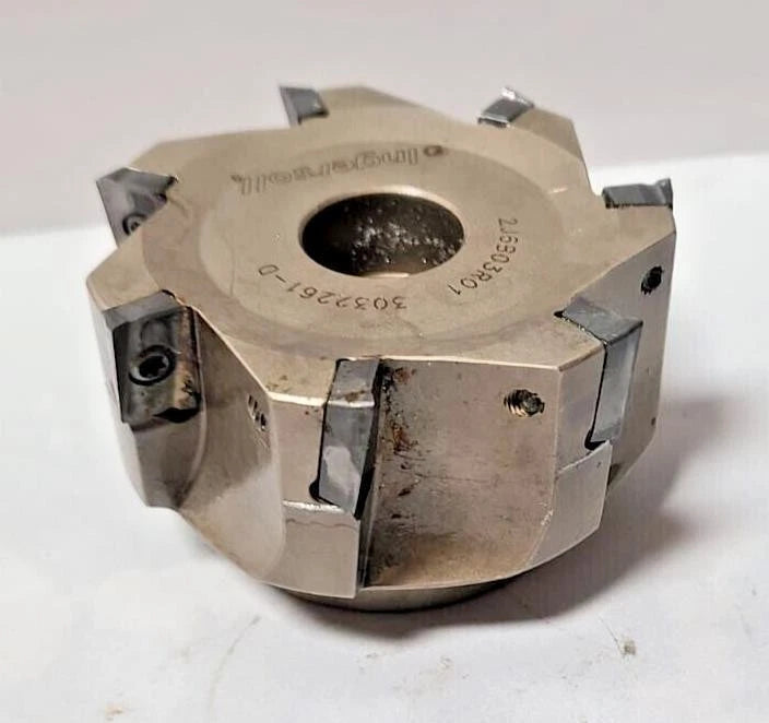 Ingersoll FACE MILL 3" indexable Milling Cutter Carbide Inserts 2J6B03R01