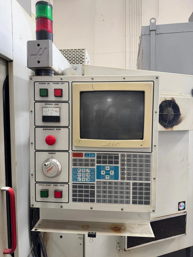 Haas HS-1 Operator Control Monitor From Working CNC Mill Machining Center
