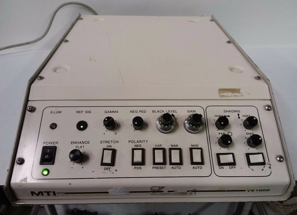 DAGE MTI VE1000 Controller Microscope 2200NM Infra Red Video Camera Celerifier